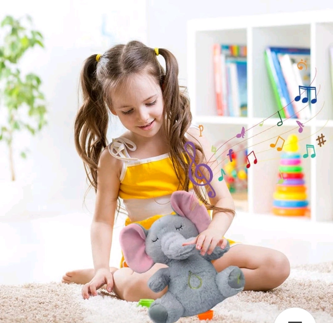 Peluche Luminoso Hora de dormir sensorial con luces musicales y respiración