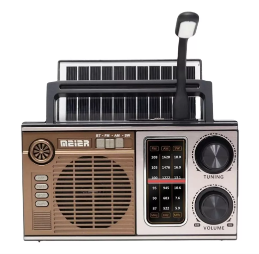 RADIO VINTAGE FM/AM BLUETOOTH CARG SOLAR