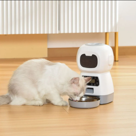 DISPENSADOR DE COMIDA AUTOMATICO PARA TU MASCOTA