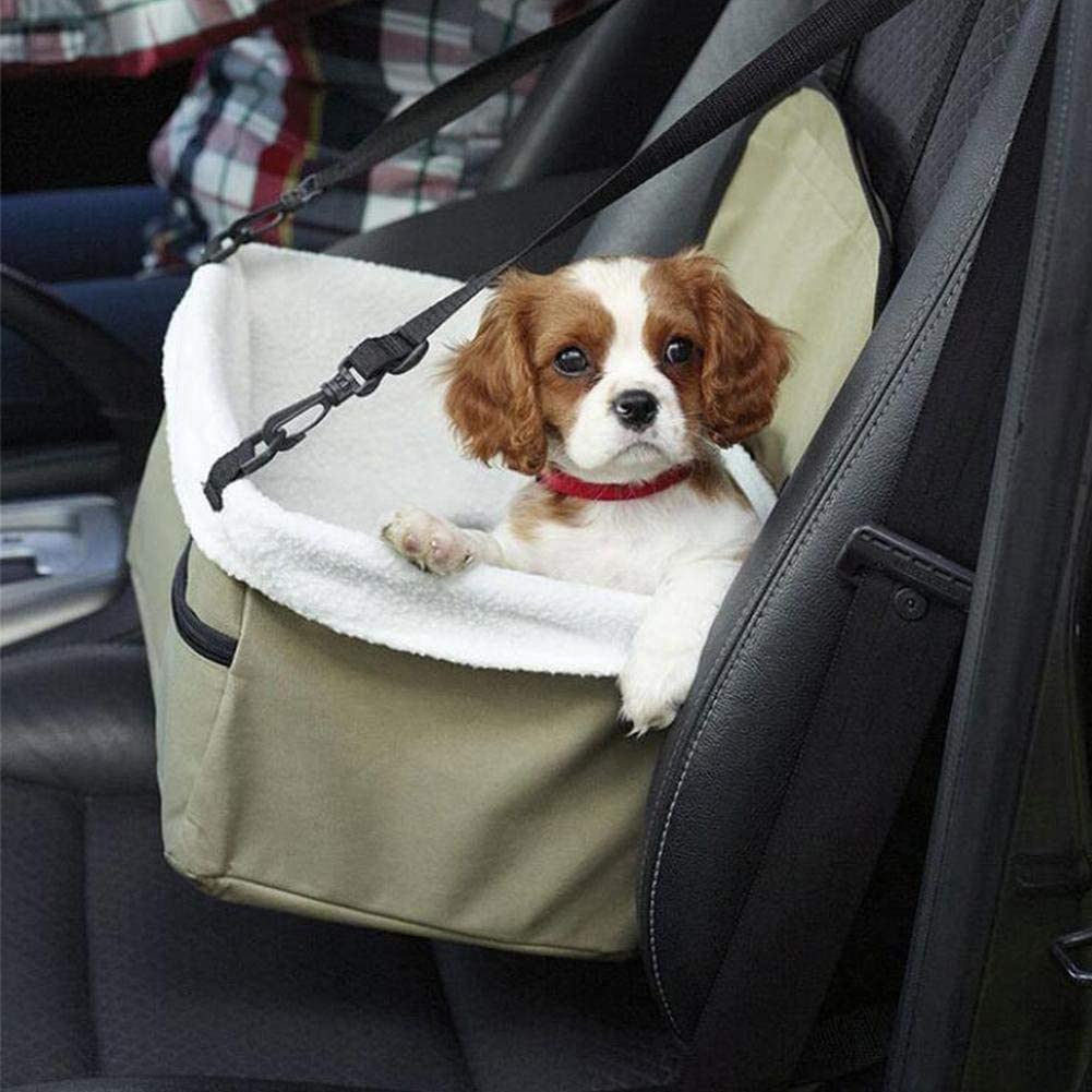 Asiento de Auto para Mascotas ¡ COMODIDAD Y SEGURIDAD PARA TU MASCOTA!